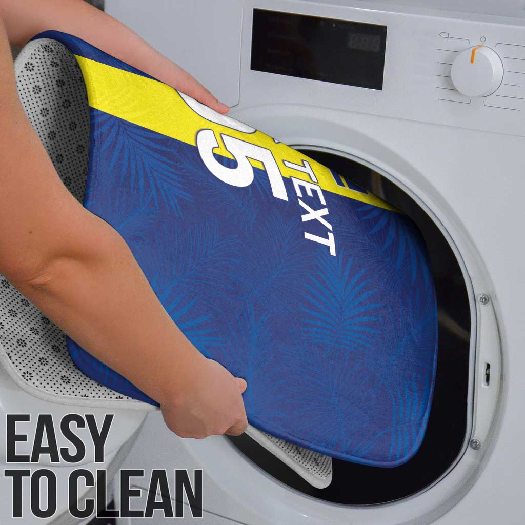 Custom Curacao Football Bathroom Set Go Champions Flag Style - Wonder Print Shop