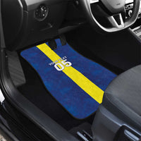 Custom Curacao Football Car Mats Go Champions Flag Style - Wonder Print Shop