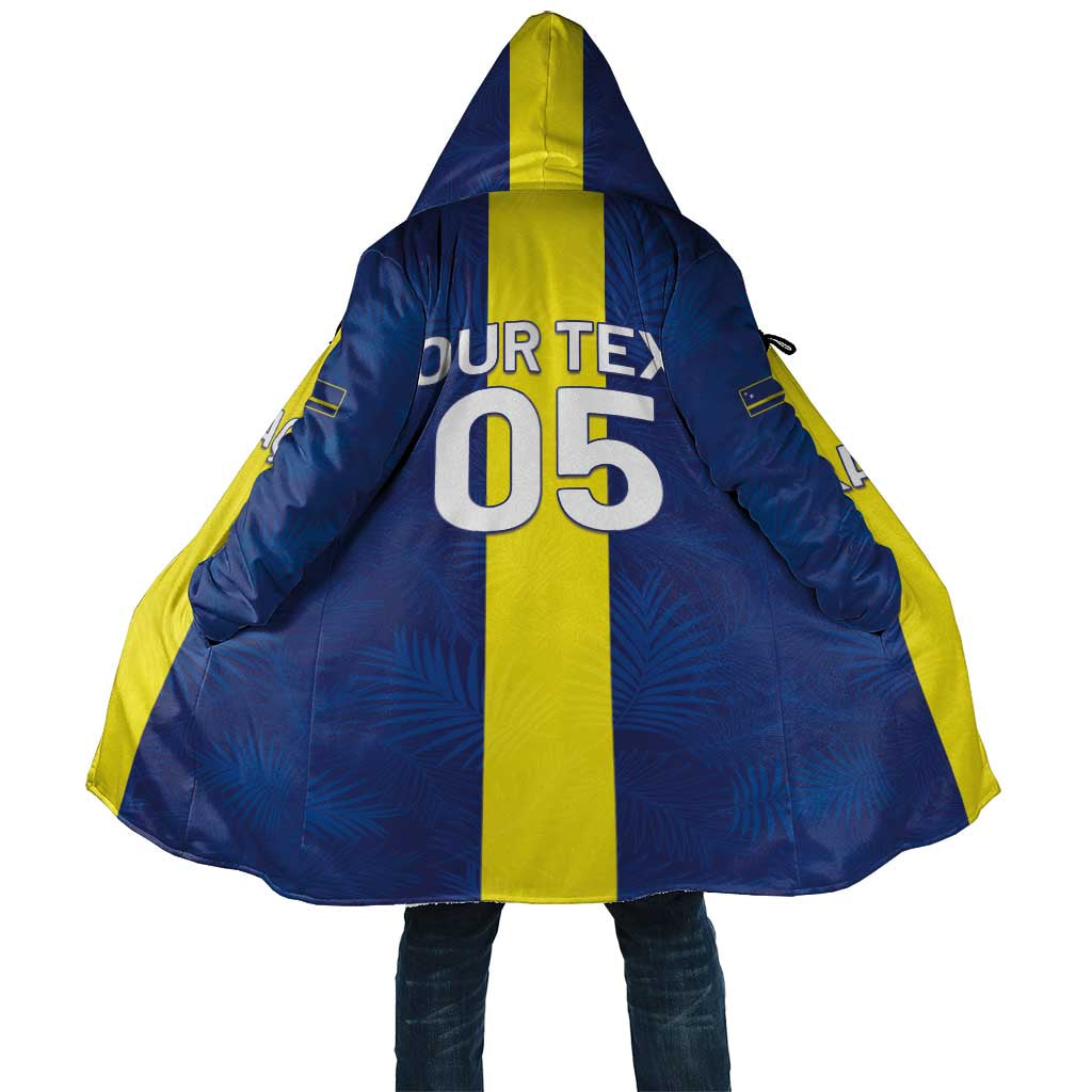 Custom Curacao Football Cloak Go Champions Flag Style - Wonder Print Shop