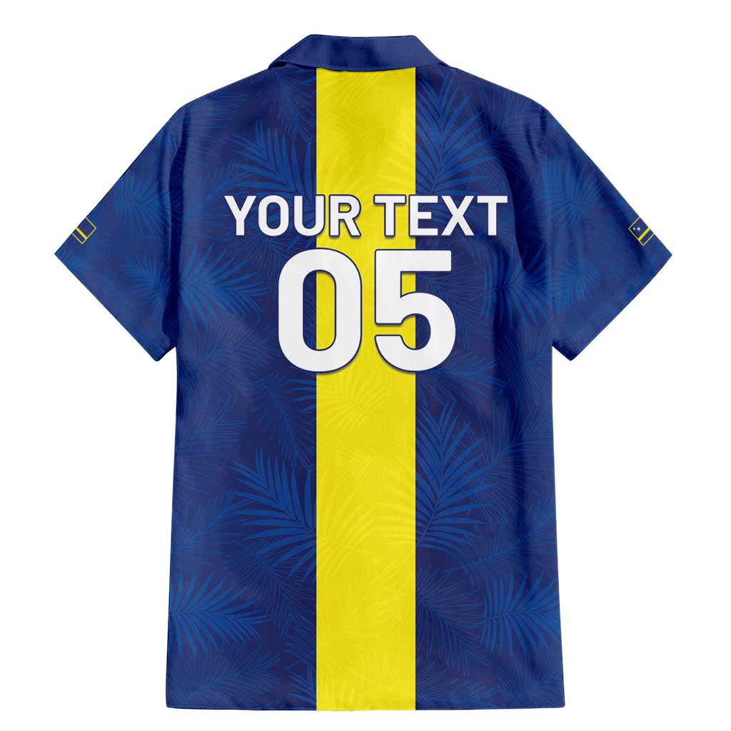 Custom Curacao Football Family Matching Mermaid Dress and Hawaiian Shirt Go Champions Flag Style - Wonder Print Shop