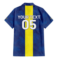 Custom Curacao Football Family Matching Mermaid Dress and Hawaiian Shirt Go Champions Flag Style - Wonder Print Shop