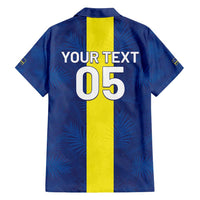 Custom Curacao Football Family Matching Puletasi and Hawaiian Shirt Go Champions Flag Style - Wonder Print Shop