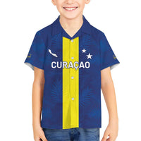 Custom Curacao Football Hawaiian Shirt Go Champions Flag Style - Wonder Print Shop