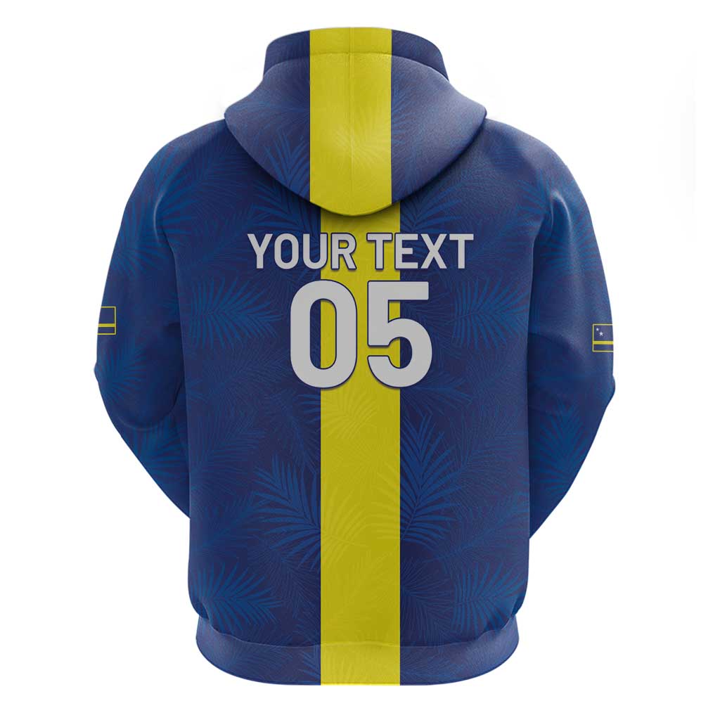 Custom Curacao Football Hoodie Go Champions Flag Style - Wonder Print Shop