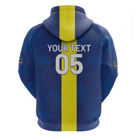 Custom Curacao Football Hoodie Go Champions Flag Style - Wonder Print Shop