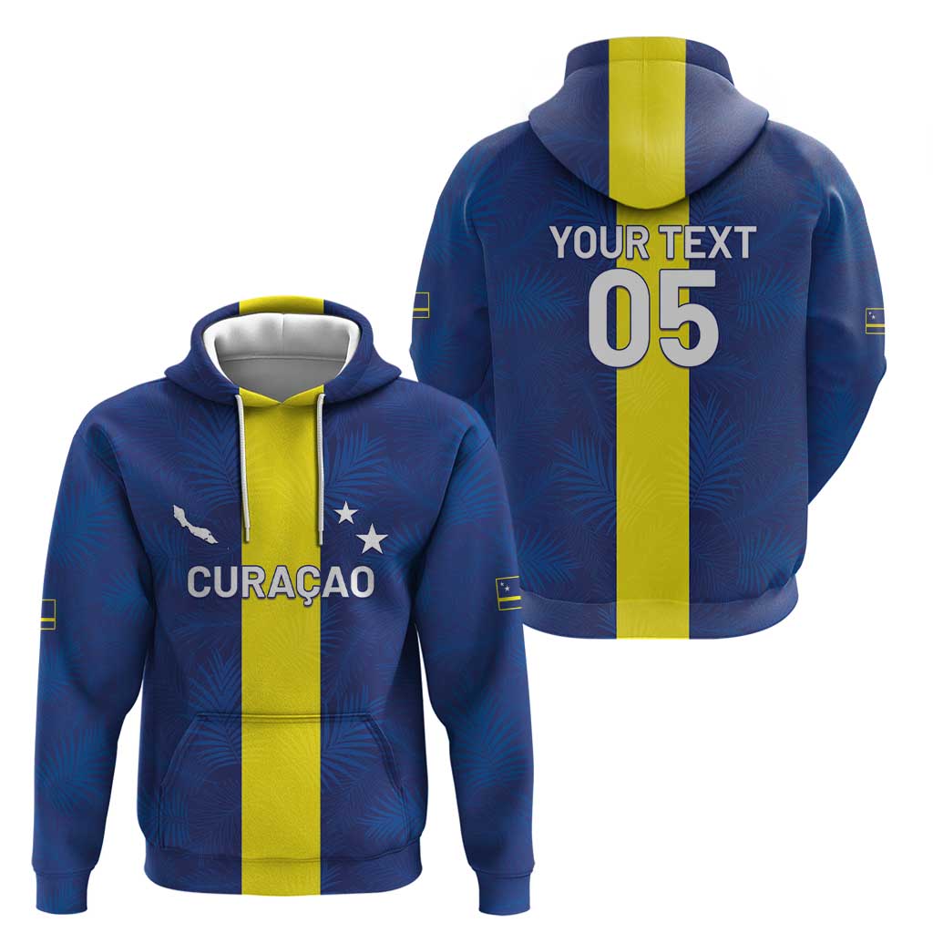 Custom Curacao Football Hoodie Go Champions Flag Style - Wonder Print Shop