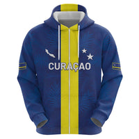 Custom Curacao Football Hoodie Go Champions Flag Style - Wonder Print Shop