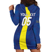 Custom Curacao Football Hoodie Dress Go Champions Flag Style - Wonder Print Shop