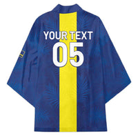 Custom Curacao Football Kimono Go Champions Flag Style - Wonder Print Shop