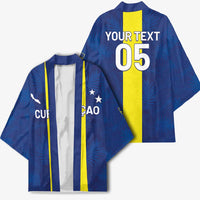 Custom Curacao Football Kimono Go Champions Flag Style - Wonder Print Shop