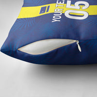 Custom Curacao Football Pillow Cover Go Champions Flag Style - Wonder Print Shop