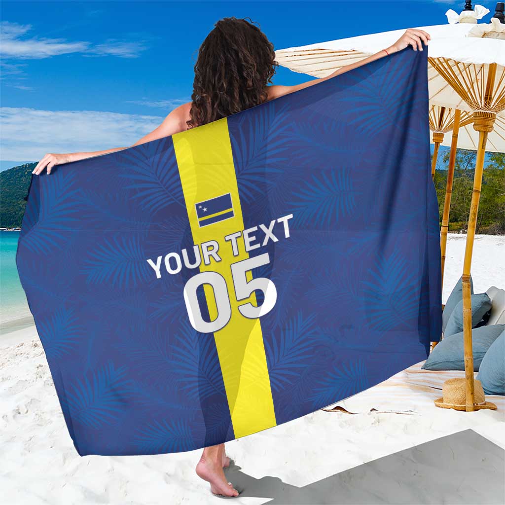 Custom Curacao Football Sarong Go Champions Flag Style - Wonder Print Shop