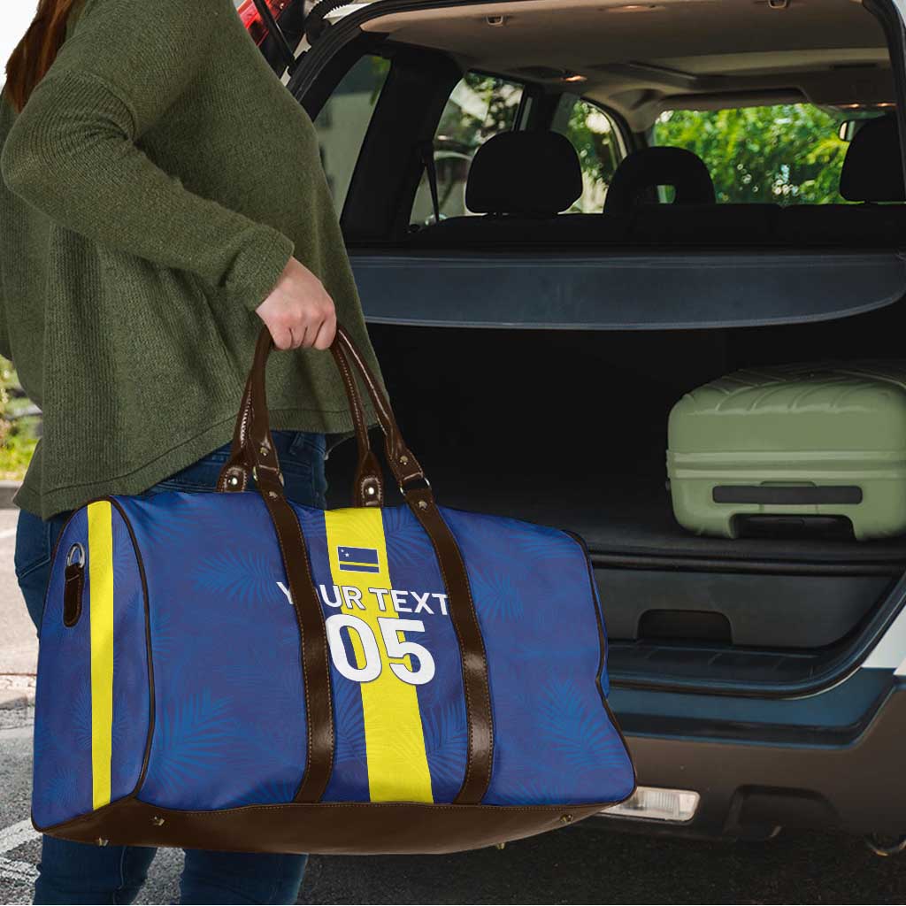 Custom Curacao Football Travel Bag Go Champions Flag Style - Wonder Print Shop