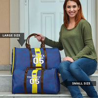 Custom Curacao Football Travel Bag Go Champions Flag Style - Wonder Print Shop