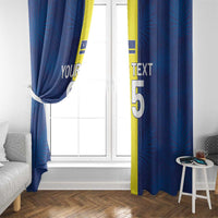 Custom Curacao Football Window Curtain Go Champions Flag Style - Wonder Print Shop