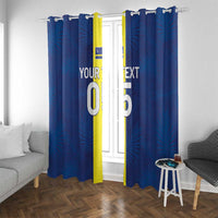 Custom Curacao Football Window Curtain Go Champions Flag Style - Wonder Print Shop