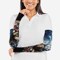 American Indian Legendary Motorcycle Arm Sleeves Native American Retro Rider - Wonder Print Shop