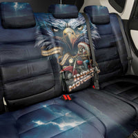 American Indian Legendary Motorcycle Back Car Seat Cover Native American Retro Rider - Wonder Print Shop