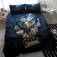 American Indian Legendary Motorcycle Bedding Set Native American Retro Rider - Wonder Print Shop