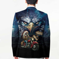 American Indian Legendary Motorcycle Blazer Native American Retro Rider - Wonder Print Shop
