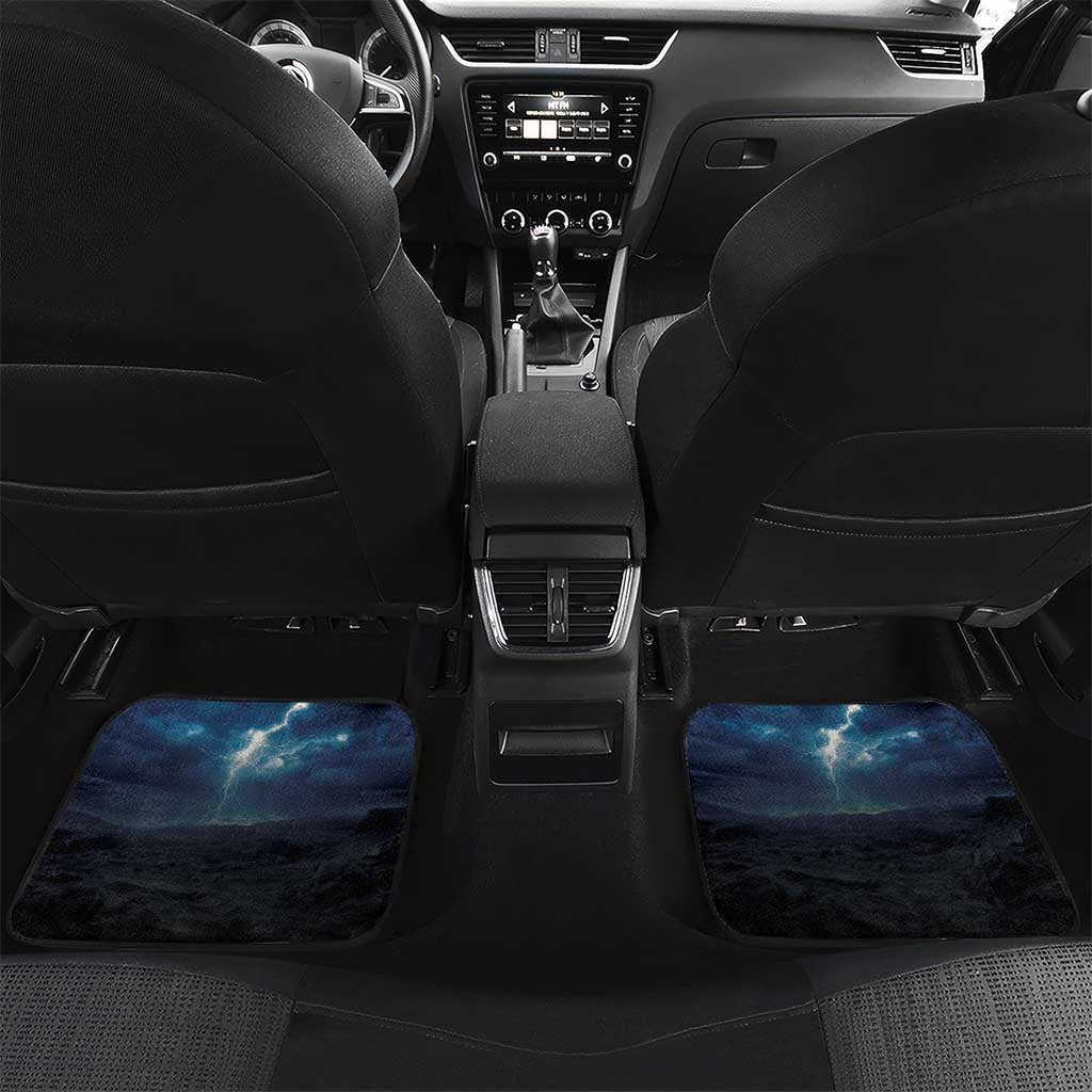 American Indian Legendary Motorcycle Car Mats Native American Retro Rider - Wonder Print Shop