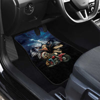 American Indian Legendary Motorcycle Car Mats Native American Retro Rider - Wonder Print Shop