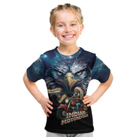 American Indian Legendary Motorcycle Kid T Shirt Native American Retro Rider - Wonder Print Shop