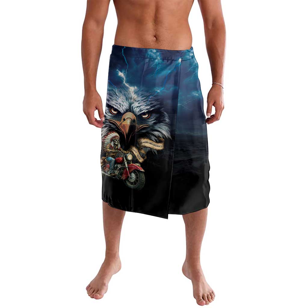 American Indian Legendary Motorcycle Lavalava Native American Retro Rider - Wonder Print Shop