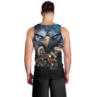 American Indian Legendary Motorcycle Men Tank Top Native American Retro Rider - Wonder Print Shop