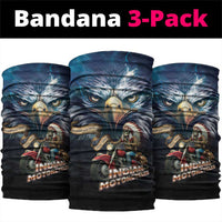 American Indian Legendary Motorcycle Neck Gaiter Native American Retro Rider - Wonder Print Shop