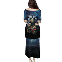 American Indian Legendary Motorcycle Puletasi Native American Retro Rider - Wonder Print Shop