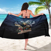 American Indian Legendary Motorcycle Sarong Native American Retro Rider - Wonder Print Shop
