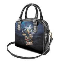 American Indian Legendary Motorcycle Shoulder Handbag Native American Retro Rider - Wonder Print Shop