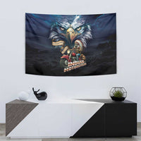 American Indian Legendary Motorcycle Tapestry Native American Retro Rider - Wonder Print Shop