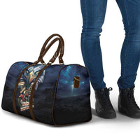 American Indian Legendary Motorcycle Travel Bag Native American Retro Rider - Wonder Print Shop