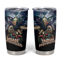 American Indian Legendary Motorcycle Tumbler Cup Native American Retro Rider - Wonder Print Shop