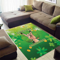 St Patrick's Day Area Rug Ready To Shamrock