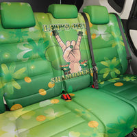 St Patrick's Day Back Car Seat Cover Ready To Shamrock