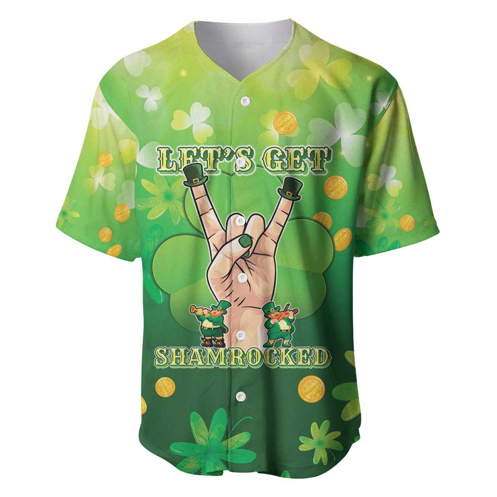 St Patrick's Day Baseball Jersey Ready To Shamrock