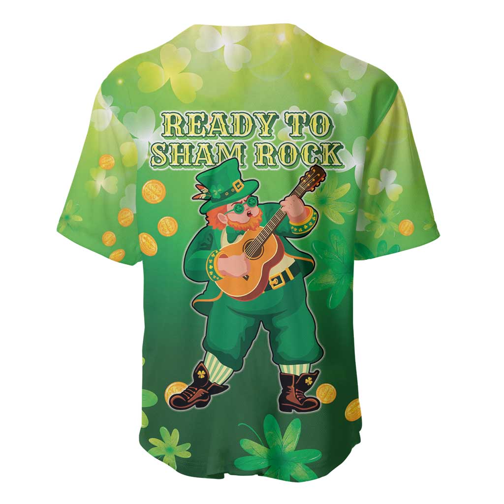 St Patrick's Day Baseball Jersey Ready To Shamrock