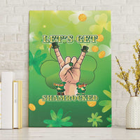St Patrick's Day Canvas Wall Art Ready To Shamrock