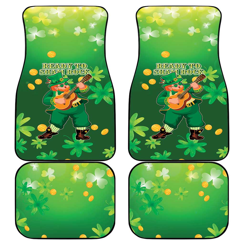 St Patrick's Day Car Mats Ready To Shamrock