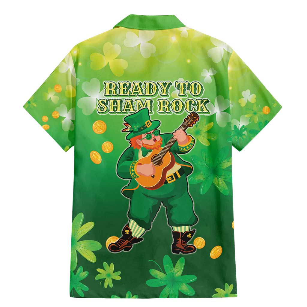 St Patrick's Day Family Matching Mermaid Dress and Hawaiian Shirt Ready To Shamrock