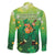 St Patrick's Day Family Matching Off The Shoulder Long Sleeve Dress and Hawaiian Shirt Ready To Shamrock