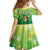 St Patrick's Day Family Matching Off Shoulder Short Dress and Hawaiian Shirt Ready To Shamrock