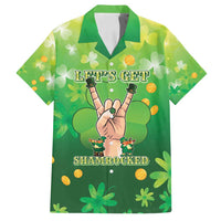 St Patrick's Day Family Matching Off Shoulder Short Dress and Hawaiian Shirt Ready To Shamrock