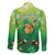 St Patrick's Day Family Matching Off Shoulder Short Dress and Hawaiian Shirt Ready To Shamrock