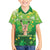 St Patrick's Day Family Matching Off Shoulder Short Dress and Hawaiian Shirt Ready To Shamrock