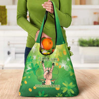 St Patrick's Day Grocery Bag Ready To Shamrock
