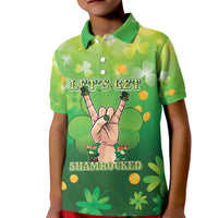 St Patrick's Day Kid Polo Shirt Ready To Shamrock
